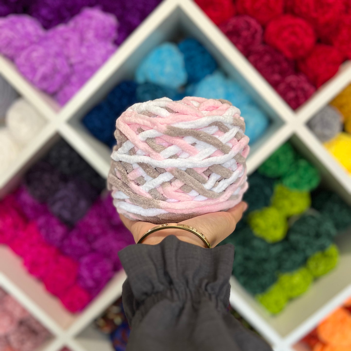 Variegated Chunky Chenille
