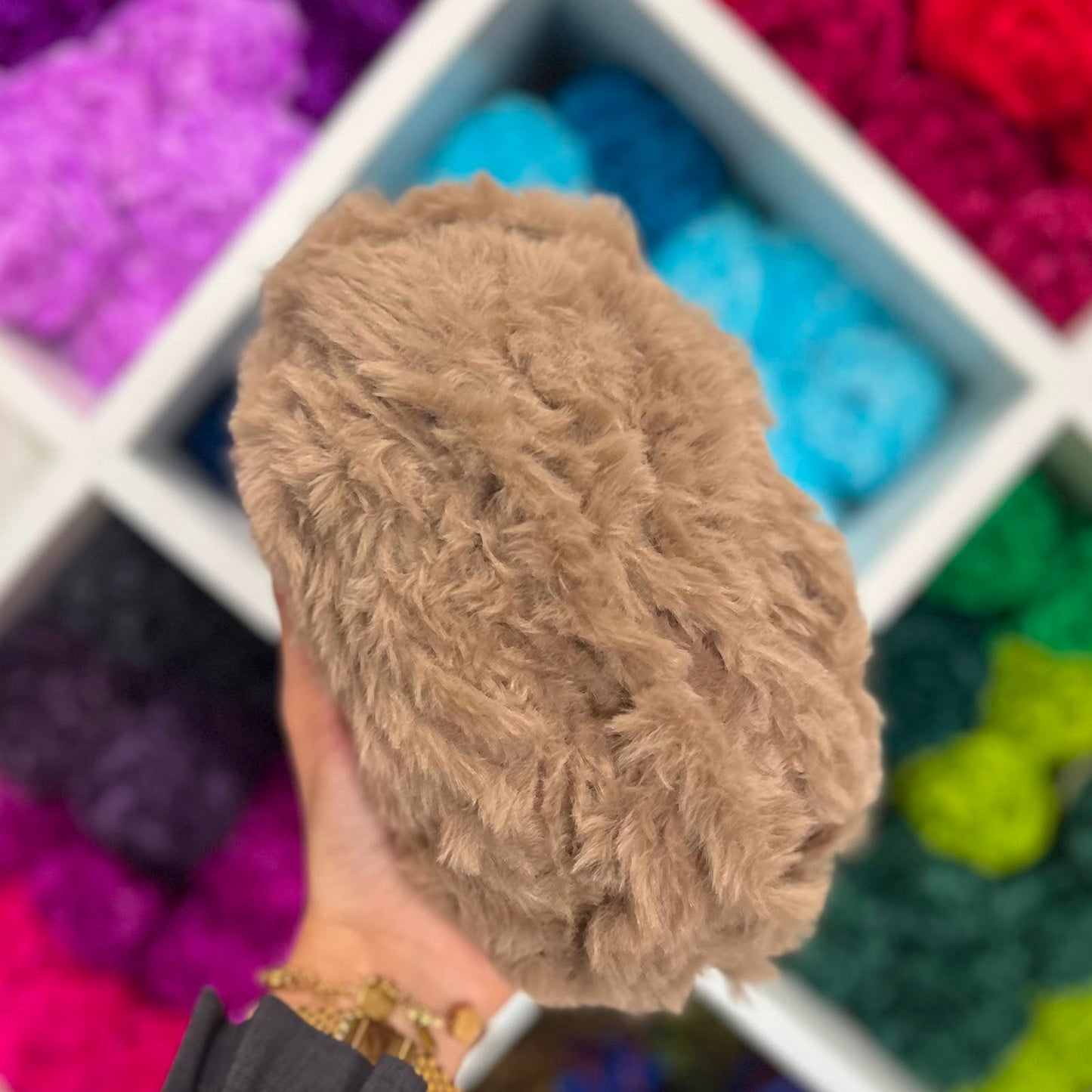 Faux Fur Yarn - 100g