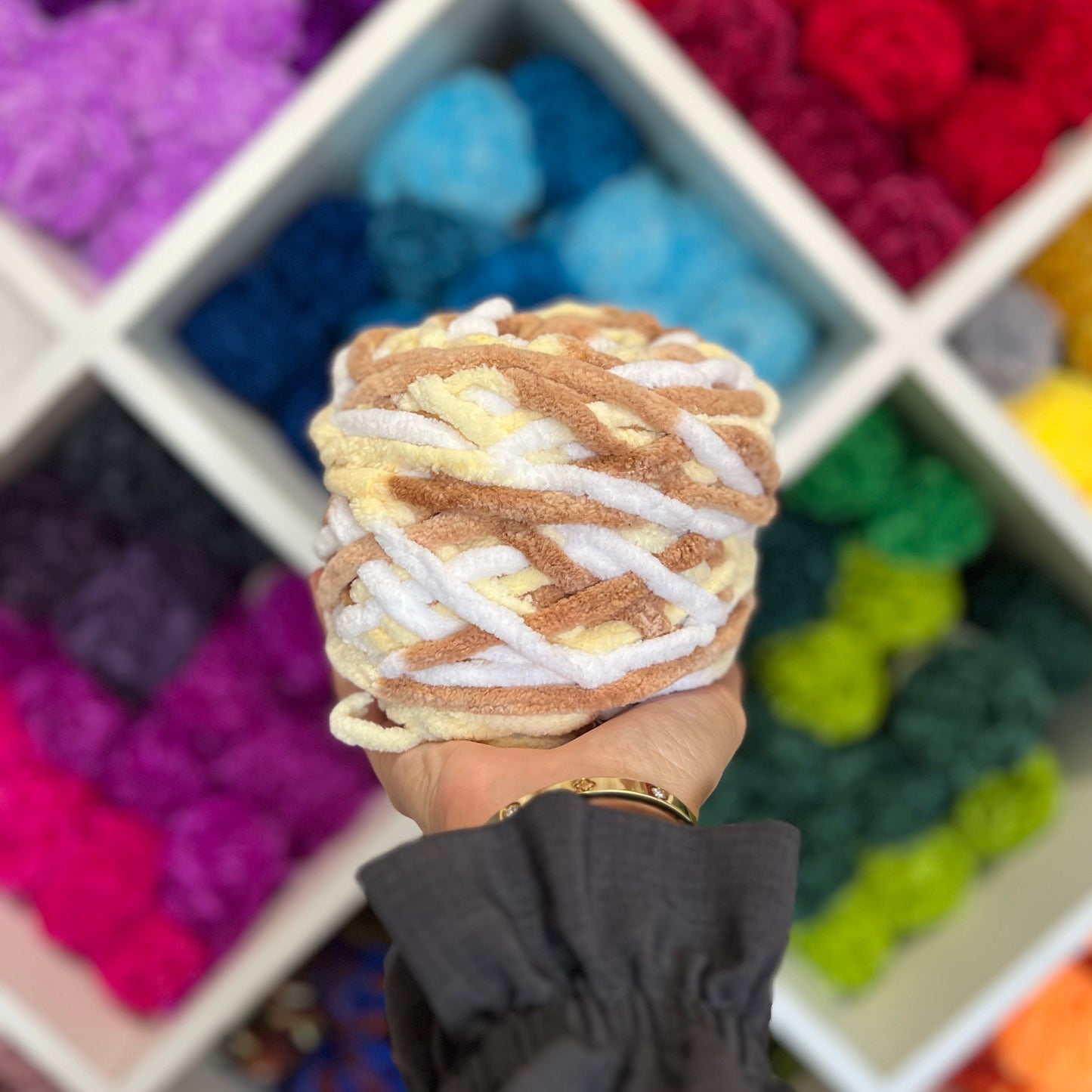 Variegated Chunky Chenille