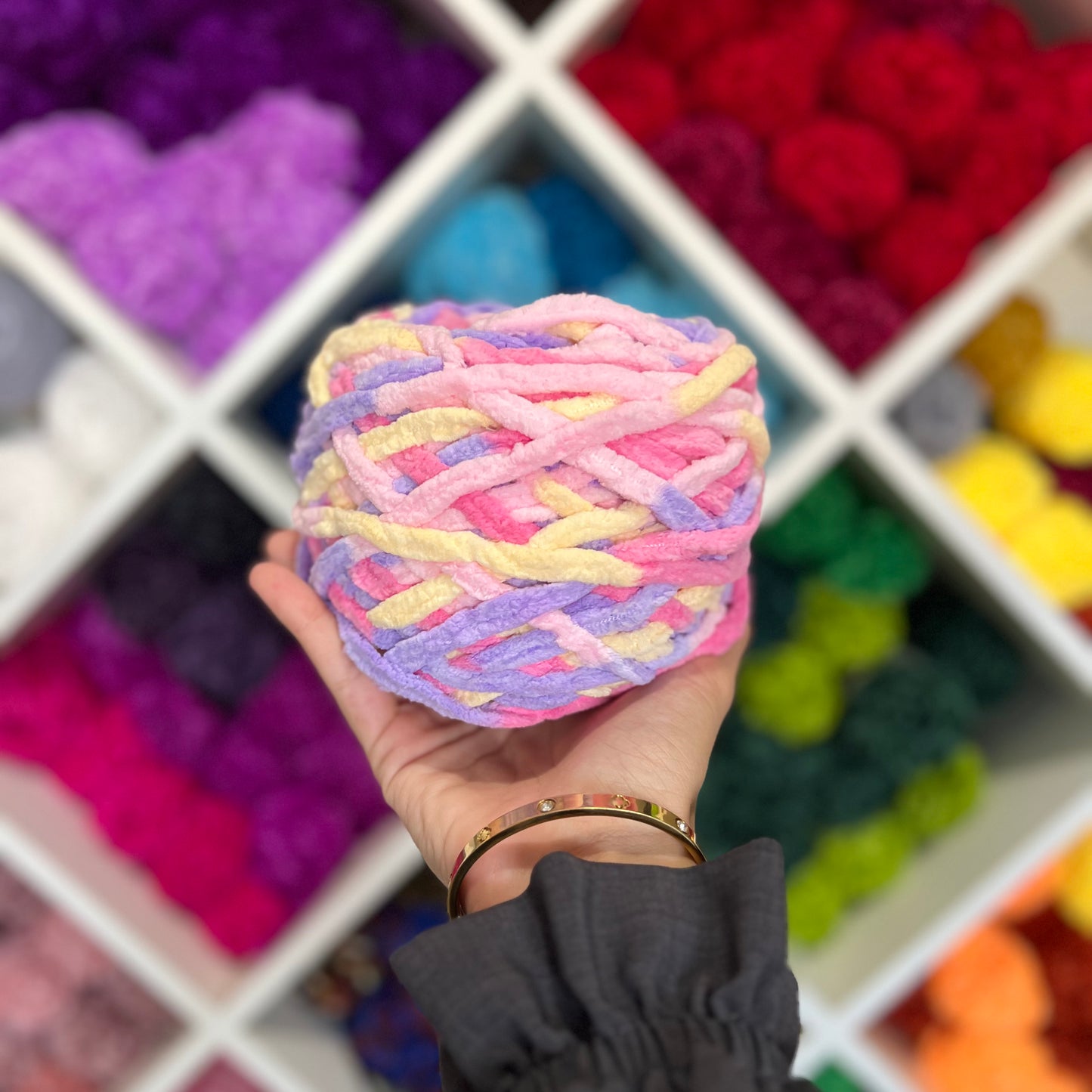 Variegated Chunky Chenille