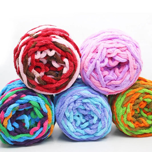 Variegated Chunky Chenille