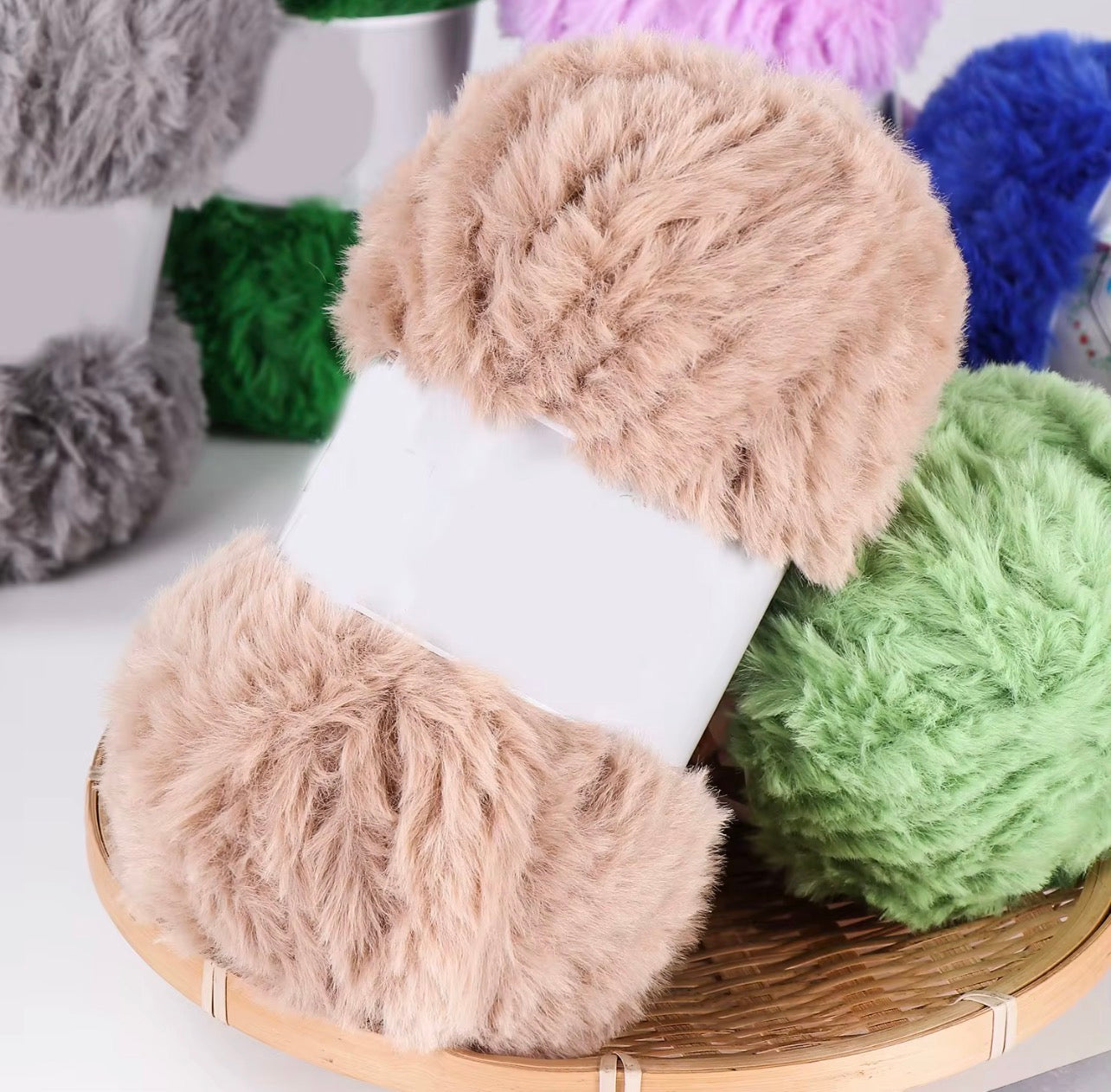Faux Fur Yarn - 100g