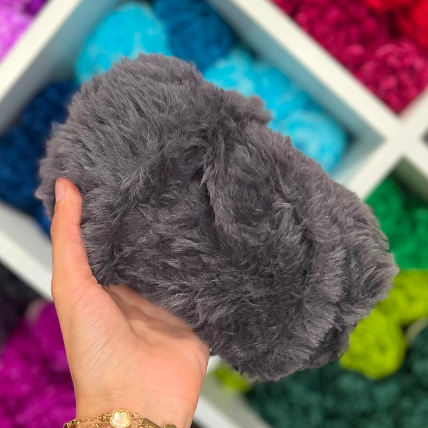 Faux Fur Yarn - 100g