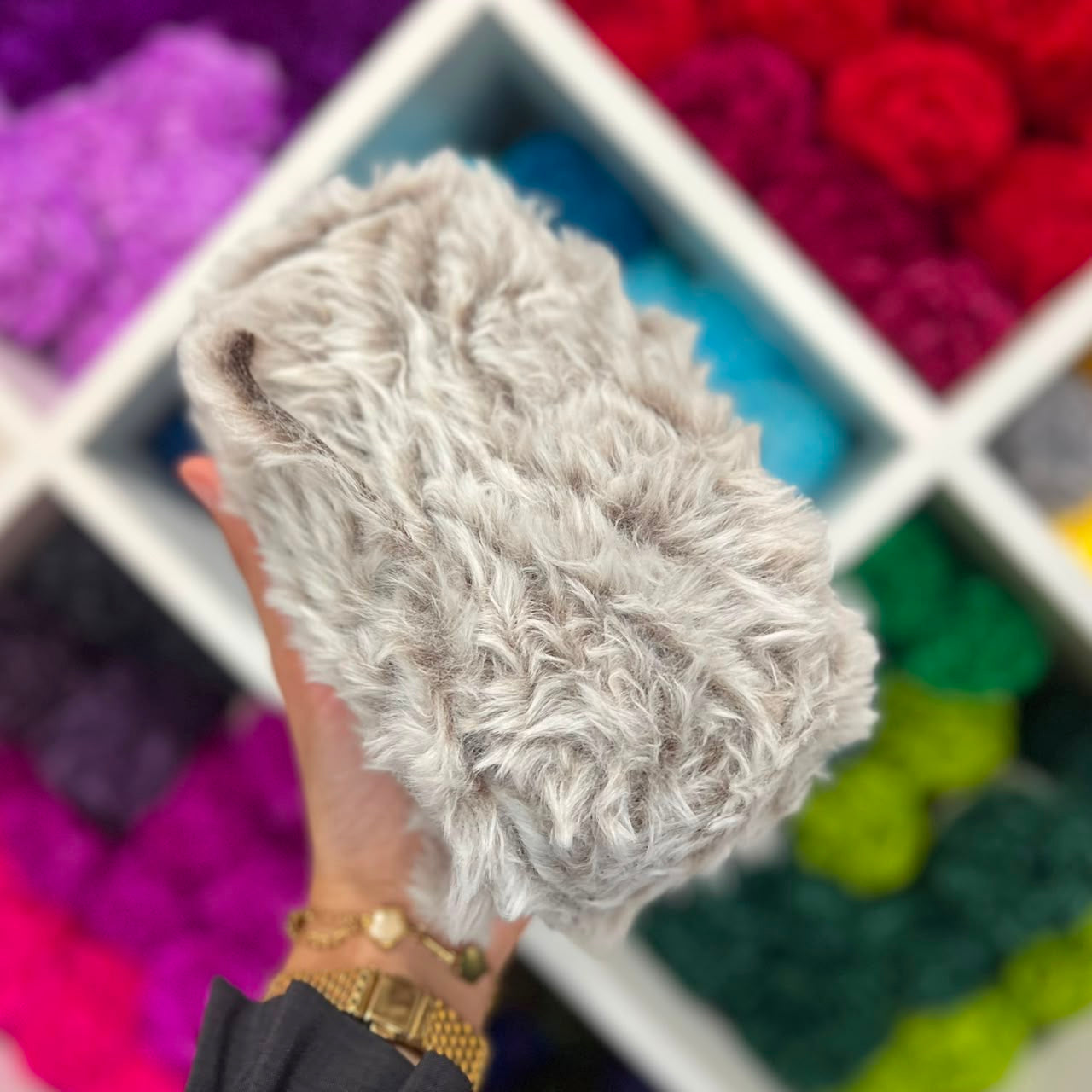 Faux Fur Yarn - 100g